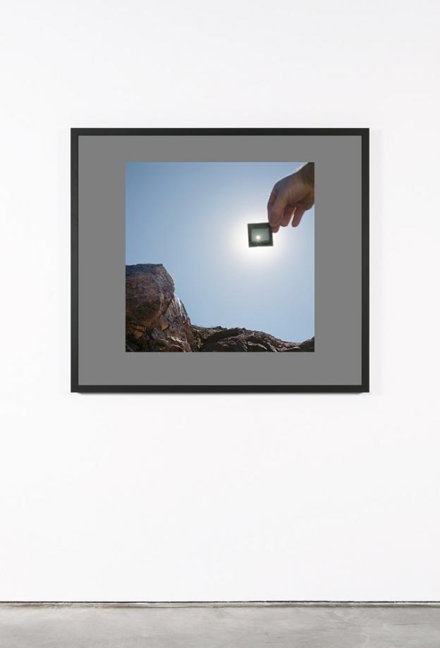 Transit (viewed through unexposed processed transparency film)